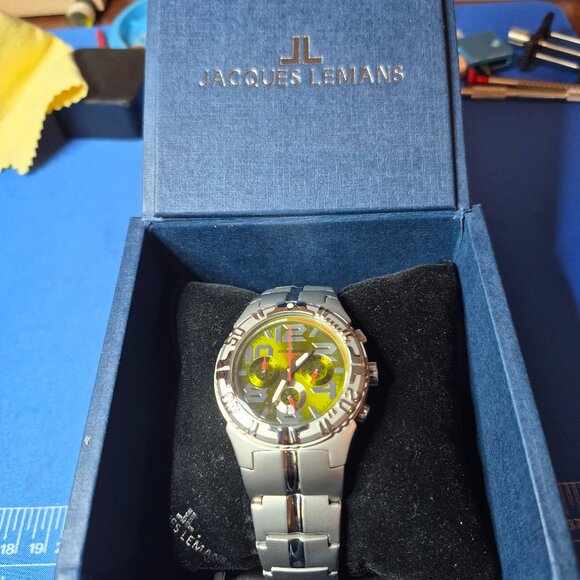 Jacques Lemans Chronograph Watch - Picture 1 of 4